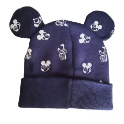 Cappello Invernale con Orecchie Mickey Mouse Baby Disney – Taglia 50 – Morbido Acrilico Bambino