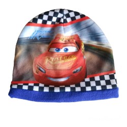 Cappello Invernale Cars Saetta McQueen Disney Bambino Taglia 54 | Berretto Caldo con Personaggio