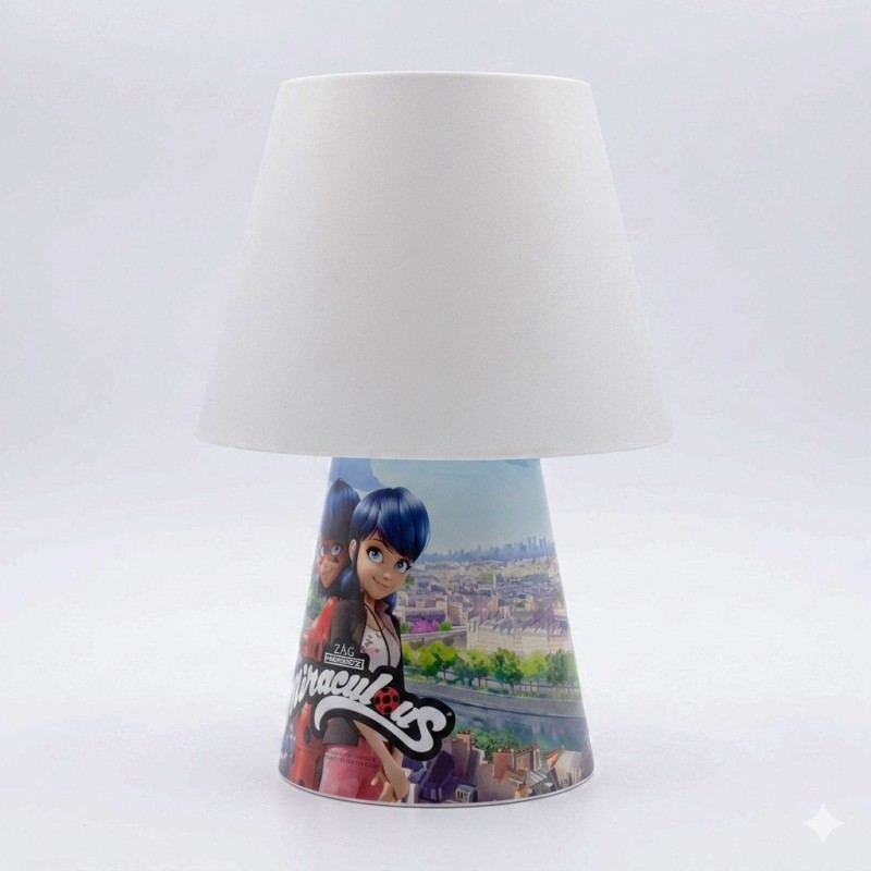 Lampada da Tavolo Miraculous Ladybug – Luce Notte per Cameretta