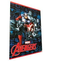 Avengers Maxi Rig.A Quaderno 100gr A4 rigatura -Soggetti Marvel assortiti 10Pz