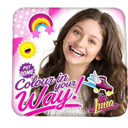 Tazzone Ceramica Disney Soy Luna con Sottobicchiere – Mug Colazione Bambina 380ml Regalo Originale