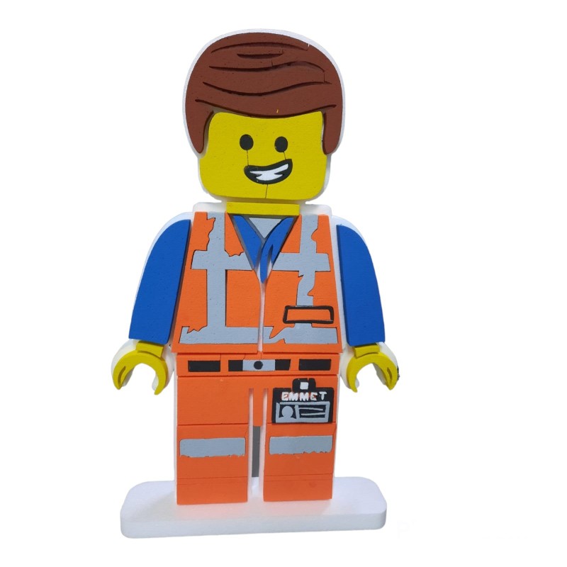 Sagoma Lego in Polistirolo 70 cm Personalizzata con Nome 3D – Decorazione Compleanno Bambino