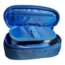 ASTUCCIO OVALE MARVEL CAPITAN AMERICA ORGANIZZATO TOMBOLINO PORTACOLORI BEAUTY CM. 24x12x6,5