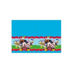 Tovaglia Plastificata Disney Mickey- Topolino Rock The House 120x180 cm Feste e Compleanni Bambini