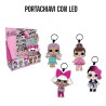Gadget Compleanno Lol Surprise Portachiavi con Led Articolo da Regalo-Oggettistica fine festa