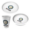 Set Pappa 3 Pezzi F.C. Inter – Piatti e Bicchiere BPA Free – Prodotto Ufficiale