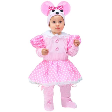 Costume Topoletta Super Star per Bambini Completo Vestito, Cappello, Pantalone e Copriscarpe – Carnevale, Feste e Cosplay"