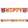 Festone Masha e Orso Happy Birthday in Cartone – Decorazione Compleanno Bambini 2 Metri | Addobbi Festa Tema Masha e Orso