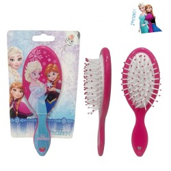 Spazzola per Capelli Bambina Disney Frozen – Anna ed Elsa – Accessorio Acconciatura 17x6,5 cm – Idea Regalo Bambine