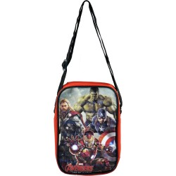 Set Regalo Avengers Iron Men Borsa Tracolla Passeggio+ Portachiavi confezione regalo Bambino