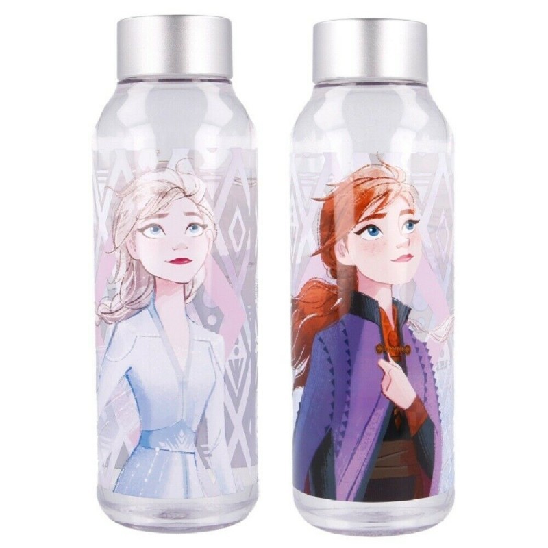 Disney Frozen Elsa Anna Bottiglia a Borraccia Plastica Tritan 660ml Bambina