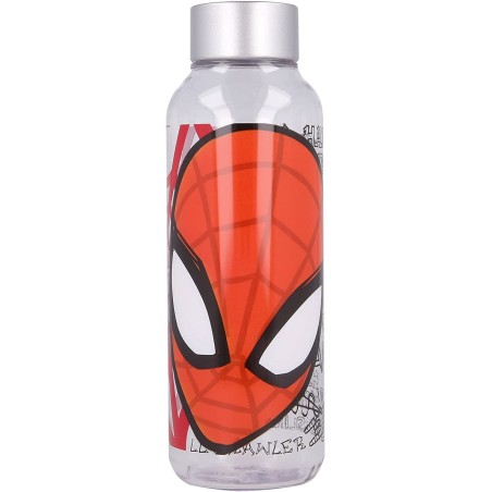 Marvel Spiderman Bottiglia a Borraccia Plastica Tritan 660ml Uomo Ragno
