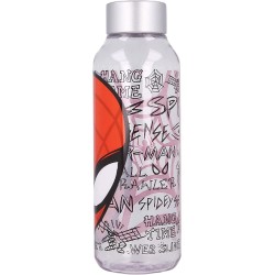Marvel Spiderman Bottiglia a Borraccia Plastica Tritan 660ml Uomo Ragno
