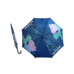 Ombrello Pioggia Peppa Pig George Ombrelli grande lungo antivento Bambini