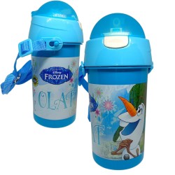 Borraccia Olaf Frozen Pop-Up con Cordino Regolabile – Capacità 450 ml