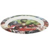 Piatto Piano Avengers Plastica microonde diam.22cm Hulk Capitan America Iron Men