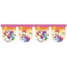 Disney Festone a bandierine Paperina in plastica PVC 3 Metri'