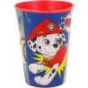 Bicchiere in Plastica Paw Patrol Poliziotto 260 ml - Supereroi per Bambini, Scuola e Tempo Libero