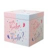 Box Sorpresa Baby Shower Gigante – La Scatola Magica che Esplode di Emozioni | Decorazione Unica per Bimbo o Bimba 65x50x50 cm