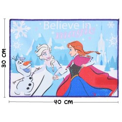 Tovaglietta Frozen Disney in Tessuto 40x30 cm – Tovaglietta Americana da Colazione e Asilo