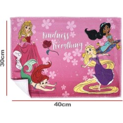 Tovaglietta in Tessuto Principesse Disney - Lavabile e Resistente al Calore, 40 x 30 cm