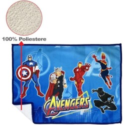 Tovaglietta Americana in Tessuto Avengers Marvel – 40x30 cm per Scuola, Pic-nic e Casa