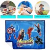 Tovaglietta Americana in Tessuto Avengers Marvel – 40x30 cm per Scuola, Pic-nic e Casa