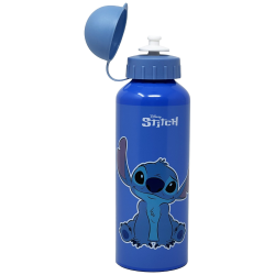 BORRACCIA IN ALLUMINIO LILO & STITCH CON BECCUCCIO E COPERCHIO 500 ML BAMBINA SCUOLA E TEMPO LIBERO