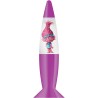 Trolls - lampada lava con brillantini Bambino Glitter A Led - Poppy cm 15 luce notte