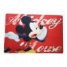 Tovaglietta Americana Disney Mickey Mouse 3D in Plastica Morbida, Ripiegabile e Lavabile 44x30 cm