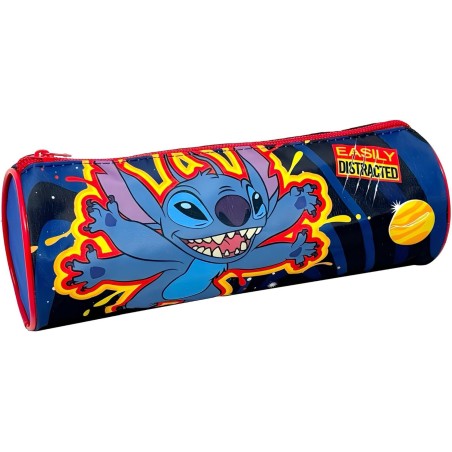 Astuccio Scuola Tombolino Stitch Disney – Portacolori Morbido 22x8 cm per Bambini – Idea Regalo per Scuola, Asilo, Elementari