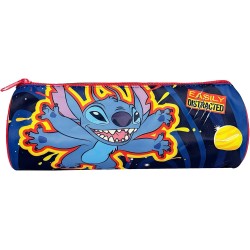 Astuccio Scuola Tombolino Stitch Disney – Portacolori Morbido 22x8 cm per Bambini – Idea Regalo per Scuola, Asilo, Elementari
