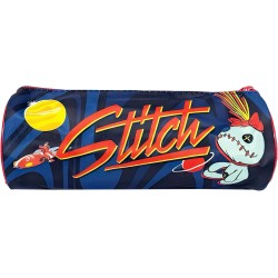 Astuccio Scuola Tombolino Stitch Disney – Portacolori Morbido 22x8 cm per Bambini – Idea Regalo per Scuola, Asilo, Elementari