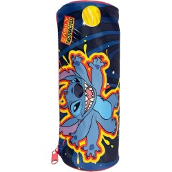 Astuccio Scuola Tombolino Stitch Disney – Portacolori Morbido 22x8 cm per Bambini – Idea Regalo per Scuola, Asilo, Elementari