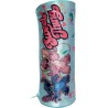 Astuccio Tombolino Stitch & Angel Disney – Portacolori Cilindrico Morbido per Bambini, 22x8x8 cm, Scuola Elementare e Asilo
