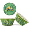 50 Pirottini Minions Disney in Carta Forno – Decorazioni per Cupcake, Muffin e Dolcetti – Ideali per Feste di Compleanno Bambini