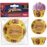 Pirottini Spiderman Marvel per Cupcake e Muffin – 25 Pezzi Decorazioni Feste Bambini Supereroi