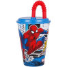 Set Pranzo Spiderman Marvel – Portamerenda e Bicchiere con Cannuccia