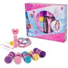 Kit Creativo Pom Pom Disney Princess – Set Fai-da-Te per Bambine con Lana, Accessori e Macchina Castello