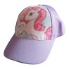 Cappello -Cappellino con visiera Unicorno Cotone Bambina