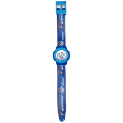 Orologio da Polso Digitale per Bambini Sonic - Confezione Regalo Sagomata, Lunghezza Totale 22 cm