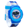 Orologio da Polso Digitale per Bambini Sonic - Confezione Regalo Sagomata, Lunghezza Totale 22 cm