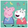 Peppa Pig Tovaglioli in Carta Originali – 20 Pezzi per Feste di Compleanno Bambini | Party Allegro, Colorato e Ufficiale