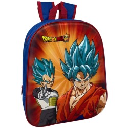Zaino Asilo Dragon Ball 3D Goku e Vegeta 32 cm