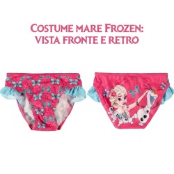 Costume Mare Bambina Frozen Disney Elsa e Anna – 4/5 Anni – Originale, Estivo, Comodo, Asciugatura Rapida