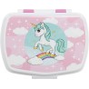 Portapranzo Contenitore Unicorno - Porta Merenda per Scuola e Tempo Libero 17x14x6 cm