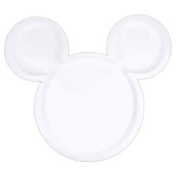 Portaconfetti Topolino in Polistirolo 35x32 cm – Vassoio Sagoma per Battesimo, Compleanno e Nascita