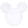 Portaconfetti Topolino in Polistirolo 35x32 cm – Vassoio Sagoma per Battesimo, Compleanno e Nascita