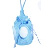 12-Sacchetti Portaconfetti con Applicazioni in PVC Biberon - Idee Nascita e Battesimo Bambino - 11 cm