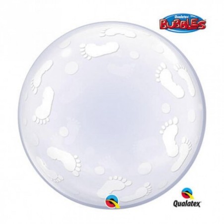 Palloncino Deco Bubble Piedini Baby – 61 cm (24")